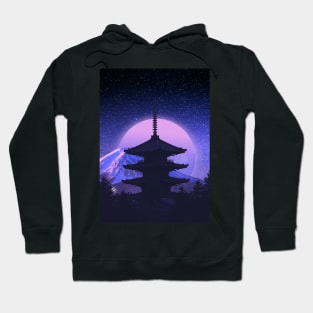 Fuji vaporwave Hoodie